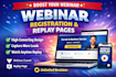 design webinar registration and replay landing page