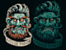 create vintage comic, horror and sci fi art