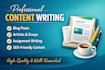 professionally write your articles and content