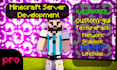 develop your minecraft server or network