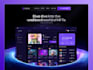 design a sleek landing page