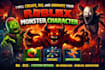 create, rig, and animate your roblox monster character