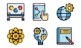 design custom icon set vector create app icon mobile apps design logo to favicon