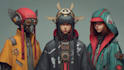 design fantasy and cyberpunk character