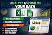 analyze and visualize your data in excel or google sheets