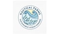 design original organic ocean farming logo
