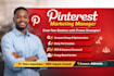 be your professional pinterest marketing manager