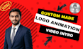 animate your logo with custom, highend motion graphics