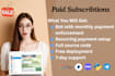 develop paid telegram bot subscriptions, stripe, paypal, google pay