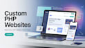 build a fast responsive PHP website with mysql database