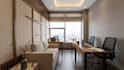 design modern office interior in 3d rendering