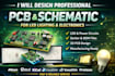 design professional pcb and schematic for led lighting and electronics