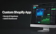 build a custom shopify app with next js, supabase, and admin dashboard