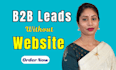 provide your target business leads list that does not have a website