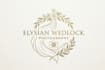 create an elegant wedding photographer logo in 1 day