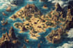 map illustration, map design, 2d vector map, svg,