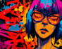 create a custom graffiti style logo design