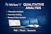 do qualitative or thematic analysis with nvivo