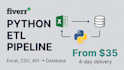 build python etl pipelines for your data