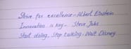 write beautiful handwritten notes