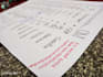 handwrite letter and notes