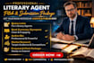 write query letter and book proposal to attract literary agents