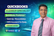 do quickbooks cleanup, reconciliation and bookkeeping