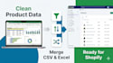 convert your vendor file into a shopify,ready CSV