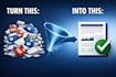 create your desired report based on your mega PDF or word files