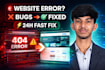 fix website bugs, wordpress errors, react and HTML CSS issues urgently