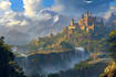 design stunning fantasy landscape