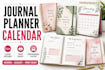 design planner, journal, and calendar