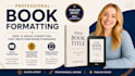 book formatting, amazon kdp paperback formatting, kindle ebook formatting