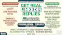 do linkedin outreach and optimization