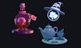 create 3d game assets, props and objects