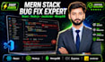 fix react, nodejs, and javascript bugs in your mern stack application