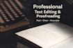 rewrite, edit and improve your text professionally