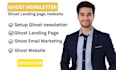 setup ghost newsletter ghost email automation ghost email marketing  cms setup