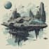 draw sci fi illustration and sci fi sci fi illustration