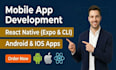 be your expert react native mobile app developer