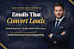 write real estate email copy that converts leads