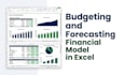 build budgeting and forecasting financial model in excel