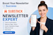 setup, design and manage your substack newsletter
