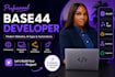upload your ios, base44 app to app store, deploy base44 app