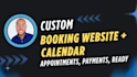 create booking website with appointment system and payment integration