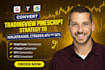 convert tradingview pine script strategy to ninjatrader, ctrader, mt4 and mt5