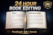 professionally proofread and edit your manuscript