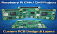 design raspberry pi cm4 cm5 projects with custom pcb design and layout