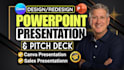 design, redesign, improve powerpoint presentation canva presentation pitch deck
