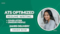 write an ats optimized resume that gets interviews
